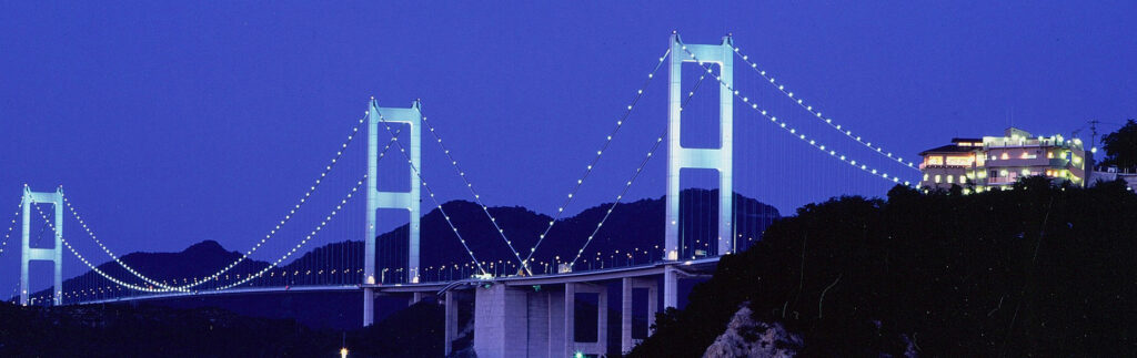 来島海峡の四季の写真(愛媛県今治市)